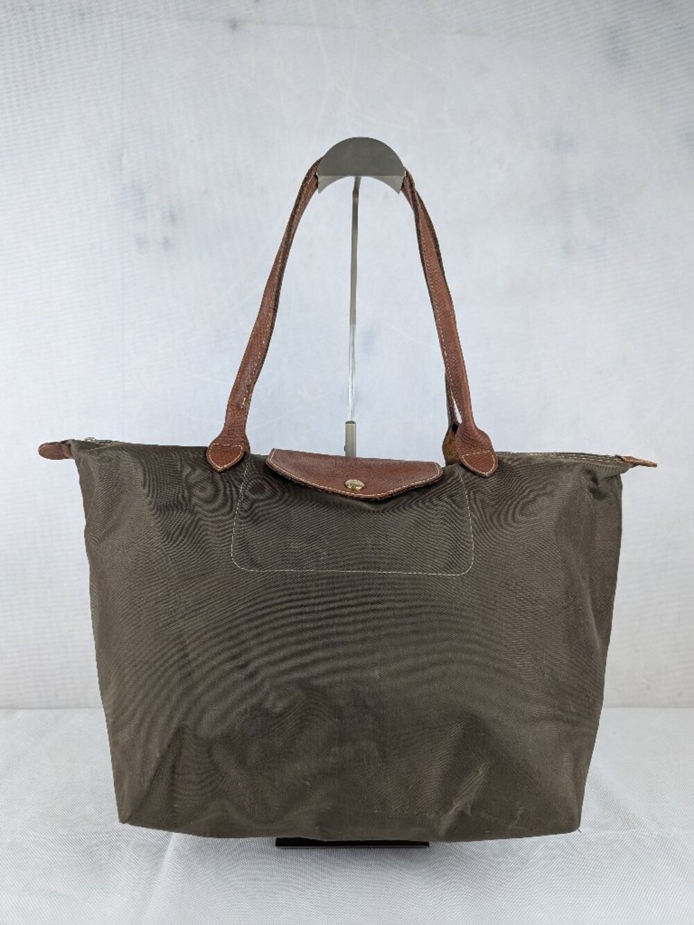 Longchamp Le Pliage Nylon Tote Bag Green – Pre-Owned – AUTHENTIC – Ships Today